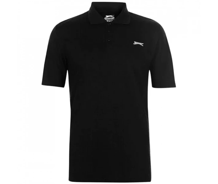 Фото - чоловіче поло Поло Slazenger Check Golf Black S