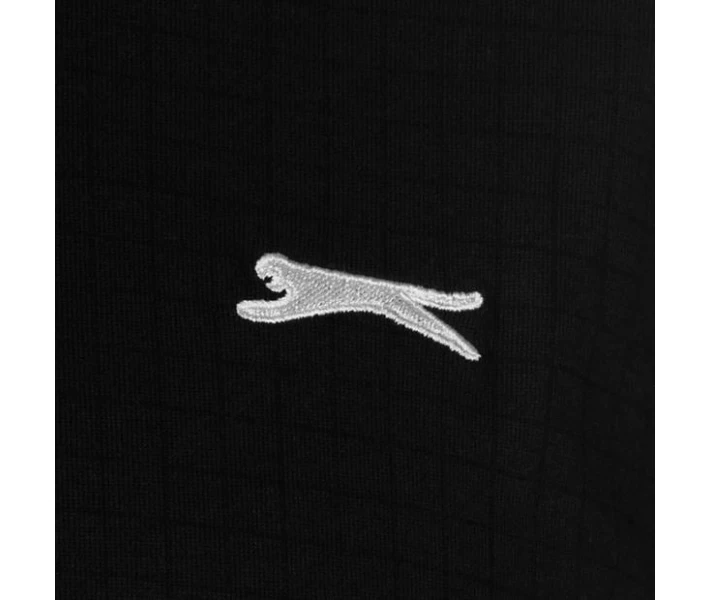 Фото - чоловіче поло Поло Slazenger Check Golf Black S