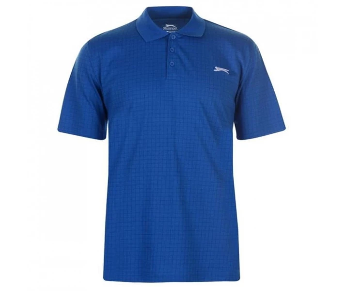 Фото - чоловіче поло Поло Slazenger Check Golf Blue M