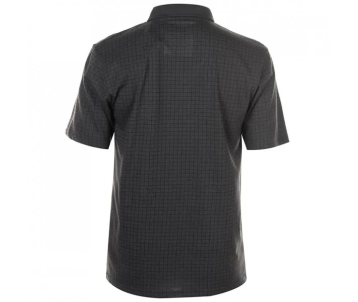 Фото - чоловіче поло Поло Slazenger Check Golf Charcoal XXL