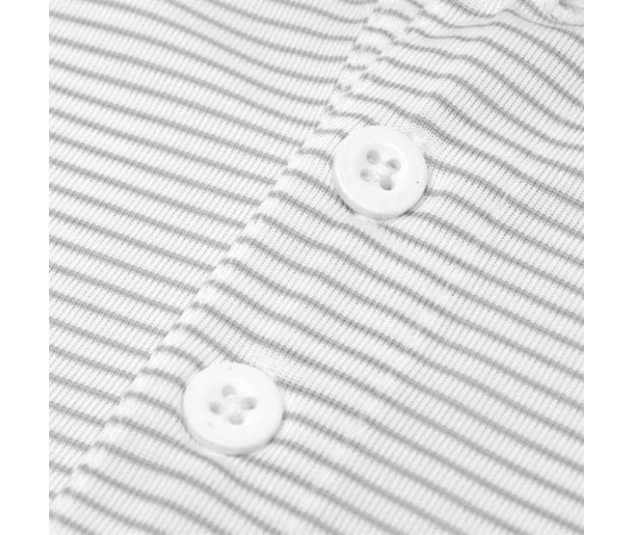 Фото - чоловіче поло Поло Slazenger Micro Stripe Golf White M