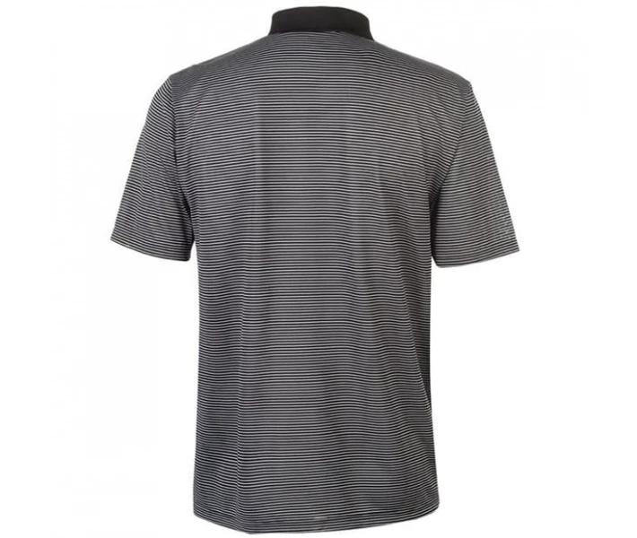 Фото - чоловіче поло Поло Slazenger Micro Stripe Golf Black XXL