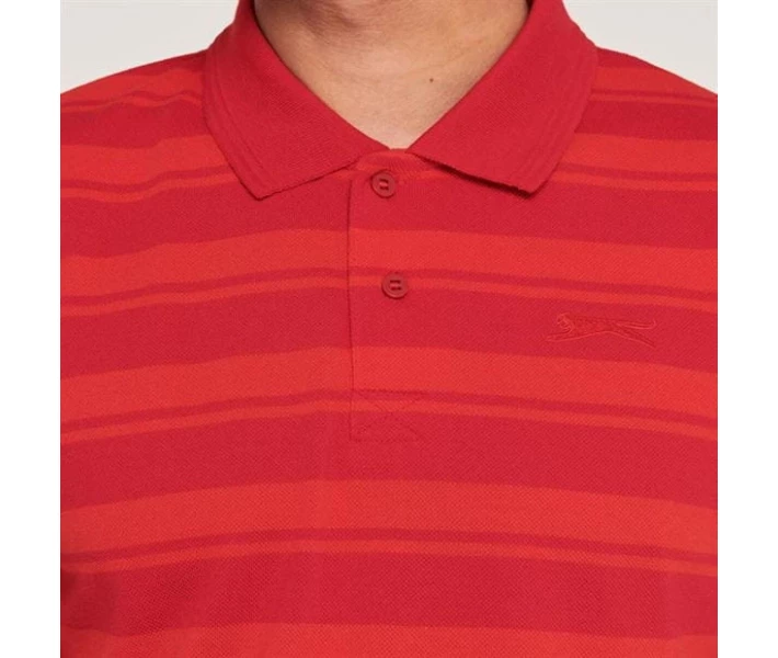 Фото - чоловіче поло Поло Slazenger Pique YD Red XXL
