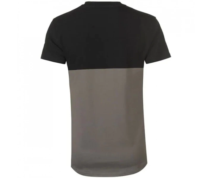 Фото - чоловічу футболку Футболка Fabric Embroidered Panel Black/Grey XS
