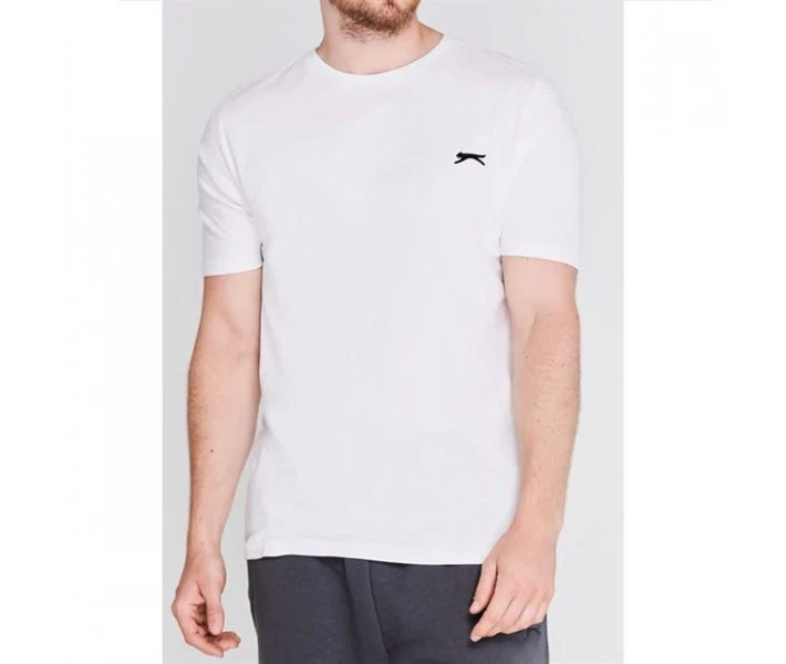 Фото - чоловічу футболку Футболка Slazenger Plain White S