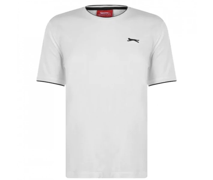 Фото - чоловічу футболку Футболка Slazenger Tipped White L