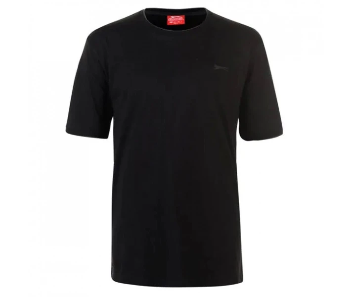 Фото - чоловічу футболку Футболка Slazenger Tipped Black L