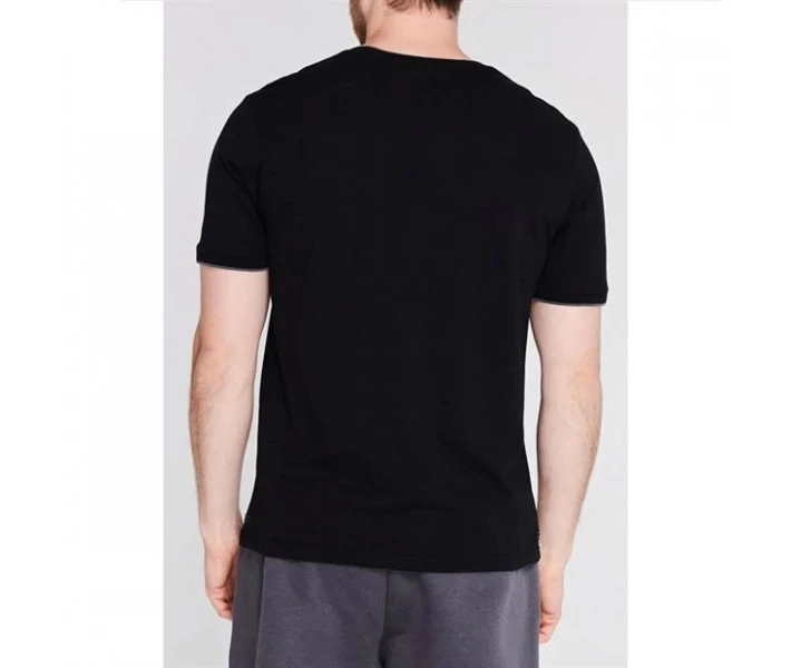 Фото - чоловічу футболку Футболка Slazenger Tipped Black L