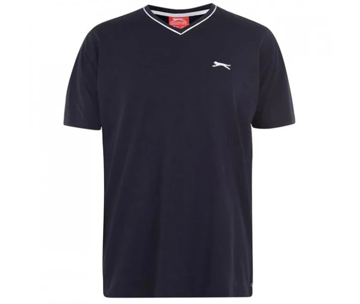Фото - чоловічу футболку Футболка Slazenger V Neck Navy S