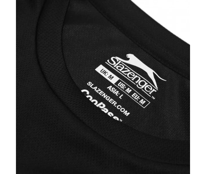 Фото - чоловічу футболку Футболка Slazenger Court Black S