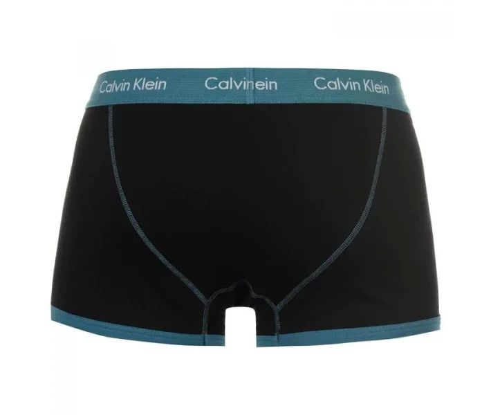 Фото - чоловічі труси Труси Calvin Klein 2 Pack Blk / Turq / Wht / Bl L