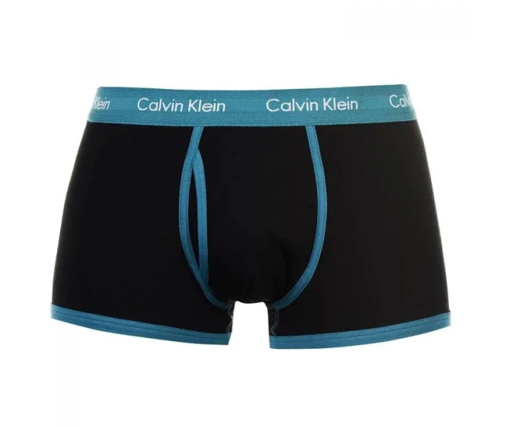 Фото - чоловічі труси Труси Calvin Klein 2 Pack Blk / Turq / Wht / Bl L