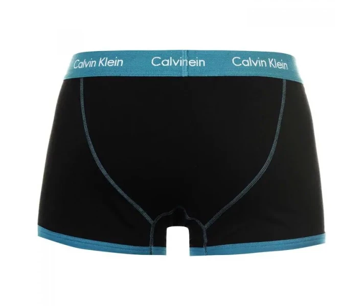 Фото - чоловічі труси Труси Calvin Klein 2 Pack Blk / Turq / Wht / Bl L