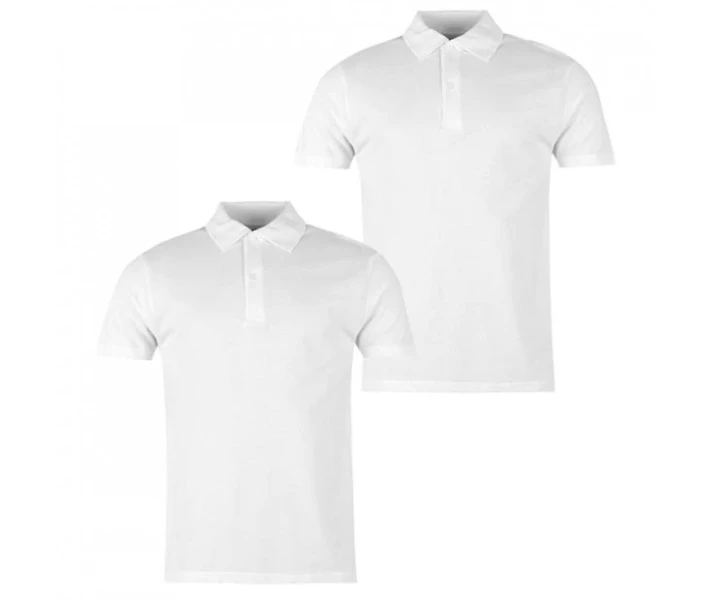 Фото - чоловіче поло Поло Donnay Two Pack White S