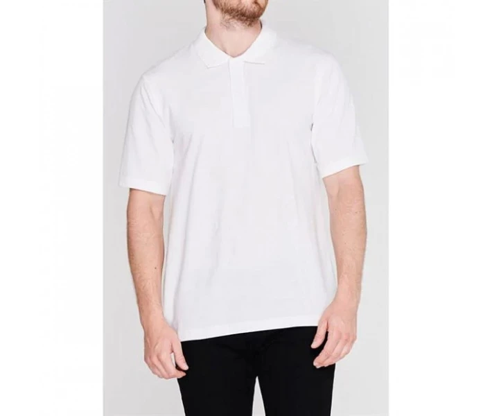 Фото - чоловіче поло Поло Donnay Two Pack White/Black XXL
