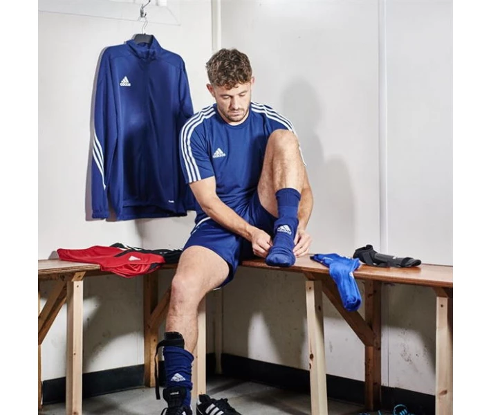 Фото - чоловічу футболку Футболка adidas 3 Stripe Sereno Dark Blue/White XXL
