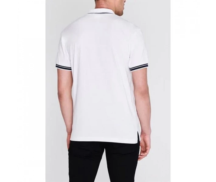 Фото - чоловіче поло Поло Lonsdale Jersey White/Navy XXL