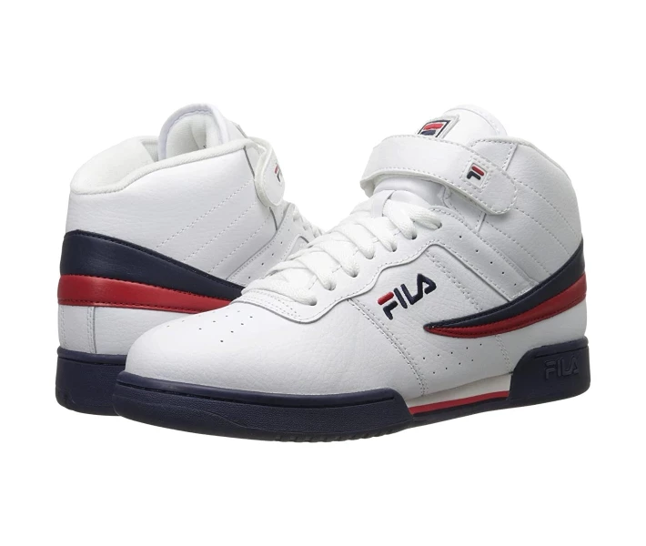 Фото - чоловічий кросівок Кросівки Fila F-13V Leather/Synthetic White/Fila Navy/Fila Red 45