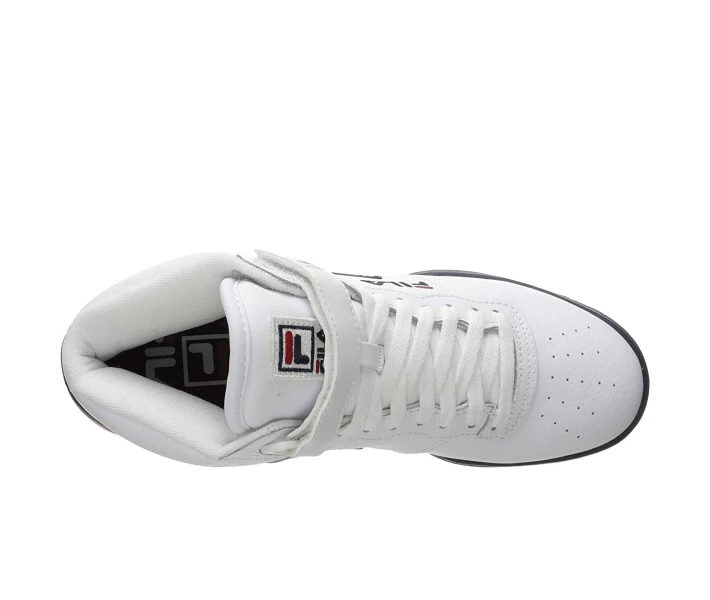 Фото - чоловічий кросівок Кросівки Fila F-13V Leather/Synthetic White/Fila Navy/Fila Red 45