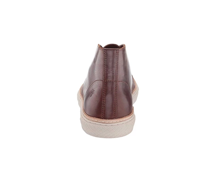 Фото - чоловічий черевик Черевики Frye Essex Chukka Cognac Waxed Antique Pull Up 40.5