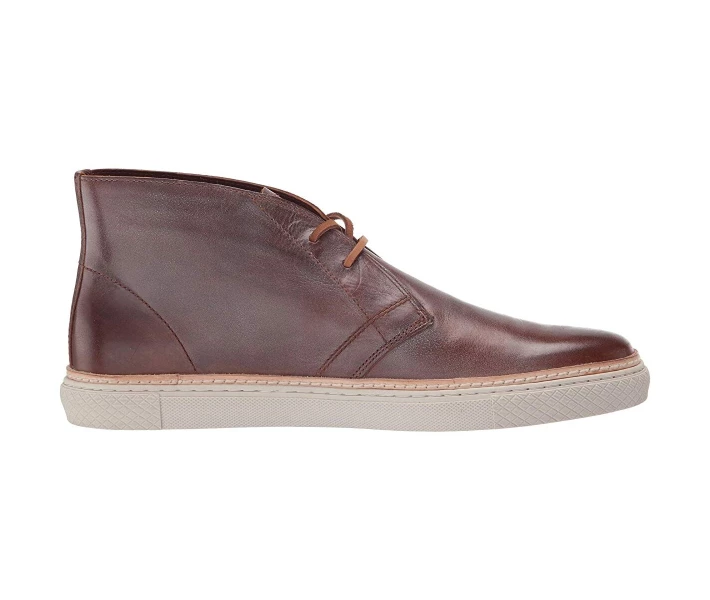 Фото - чоловічий черевик Черевики Frye Essex Chukka Cognac Waxed Antique Pull Up 40.5