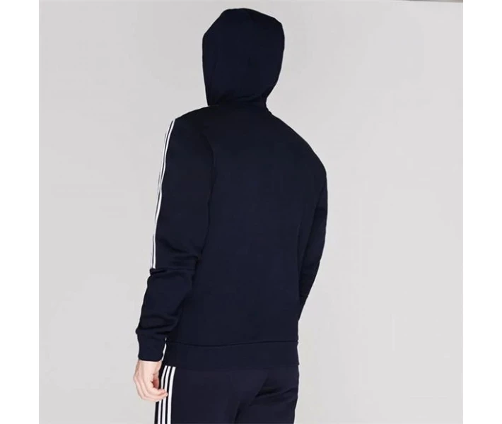 Фото - чоловіче худі Худі adidas 3 Stripes Through Navy / White M