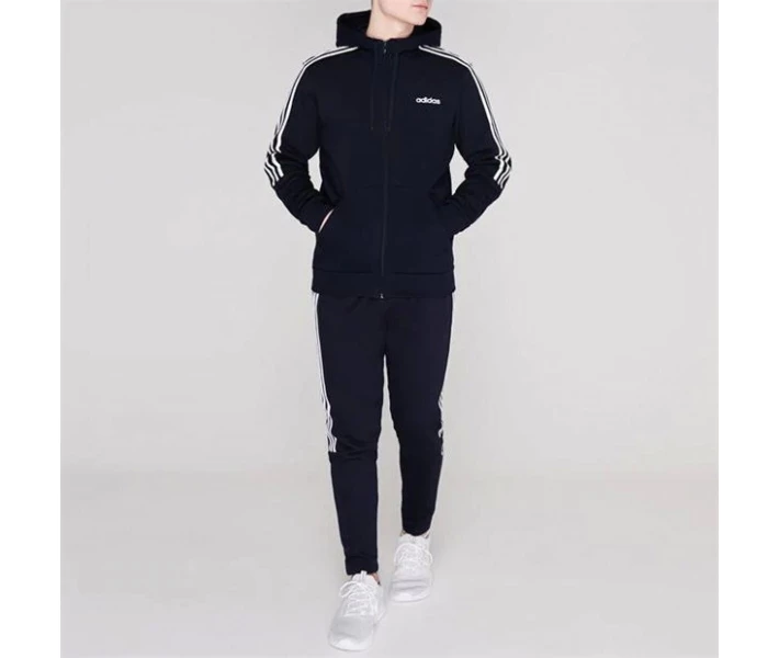 Фото - чоловіче худі Худі adidas 3 Stripes Through Navy / White M