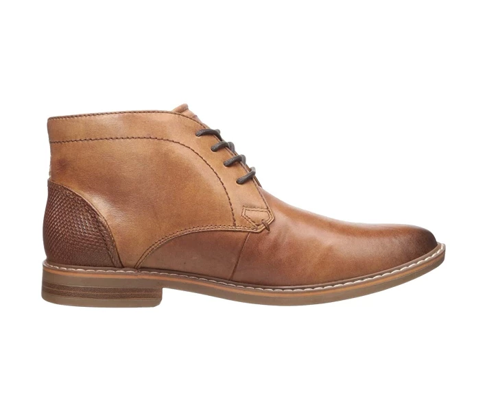 Фото - чоловічий черевик Черевики Skechers Bregman Calsen Cognac 42.5