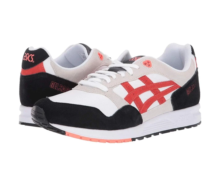 Фото - чоловічий кросівок Кросівки Asics Gel-Saga White/Flash Coral 2 45