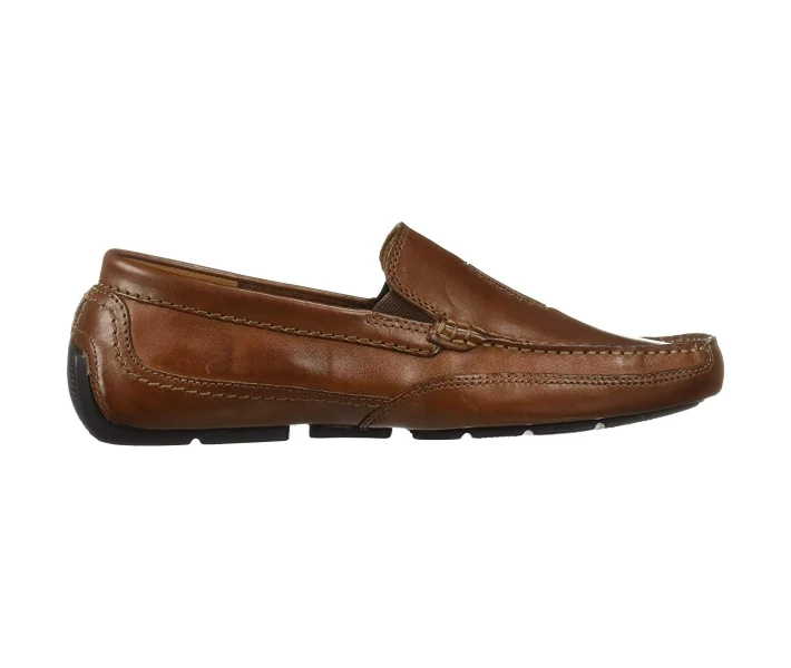 Фото - чоловічу туфлю Туфлі лофери Clarks Ashmont Race Cognac Leather 42