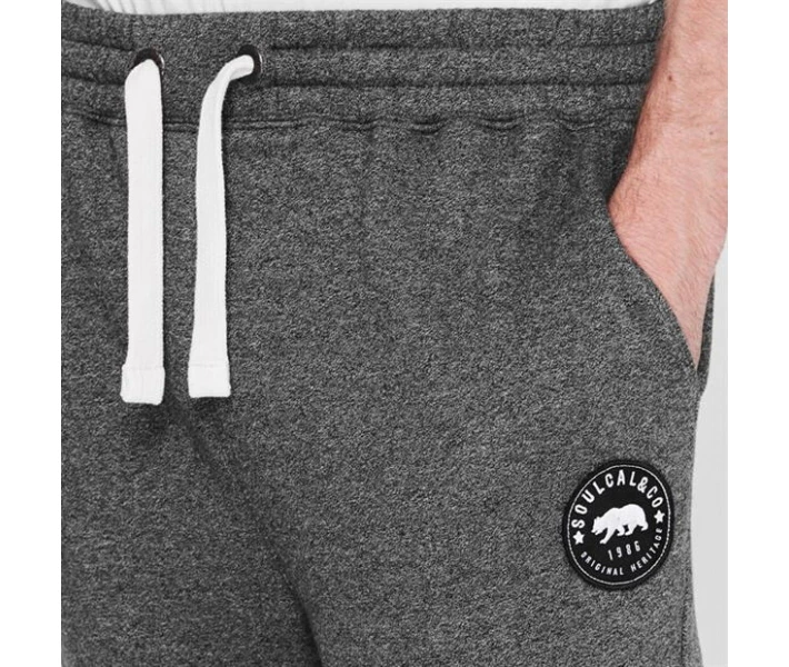 Фото - чоловічі спортивні штани Спортивні штани SoulCal Signature Fleece Joggers Dk Charcoal M XS