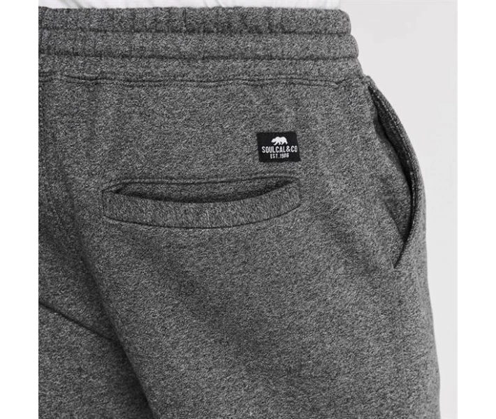 Фото - чоловічі спортивні штани Спортивні штани SoulCal Signature Fleece Joggers Dk Charcoal M XS