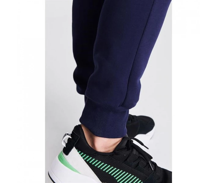 Фото - чоловічі спортивні штани Спортивні штани Puma Tapered Fleece Navy / White XS