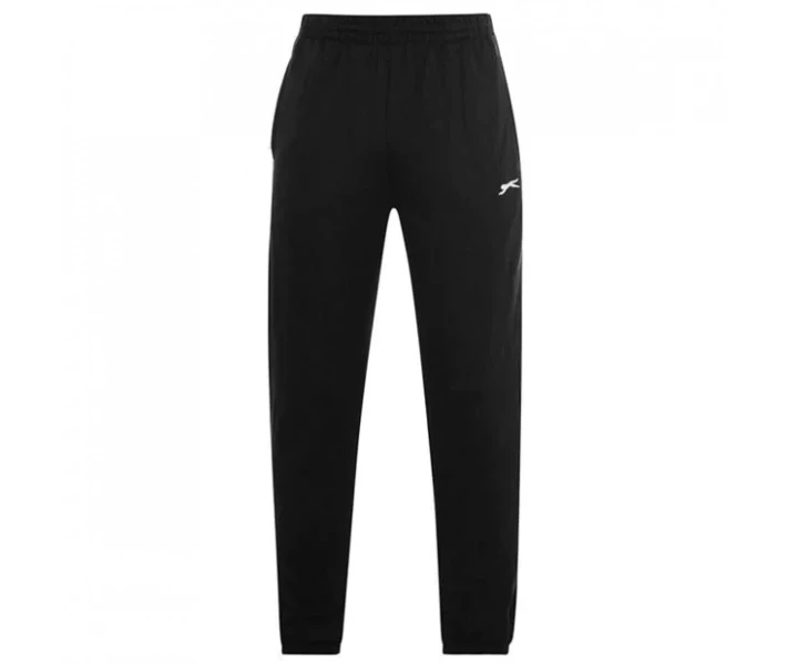 Фото - чоловічі спортивні штани Спортивні штани Slazenger Cuffed Fleece Black XL