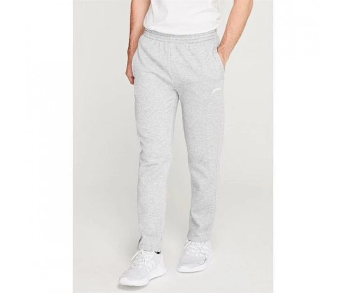 Фото - чоловічі спортивні штани Спортивні штани Slazenger Open Hem Fleece Grey Marl S