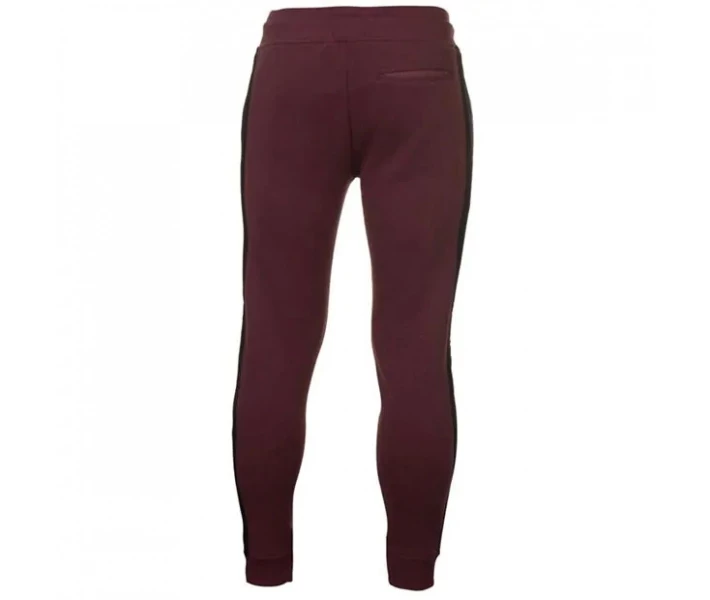 Фото - чоловічі спортивні штани Спортивні штани Fabric Embroidered Tapered Burgundy S