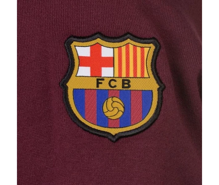Фото - чоловіче худі Худі Nike FC Barcelona Crew Sweater Maroon XL