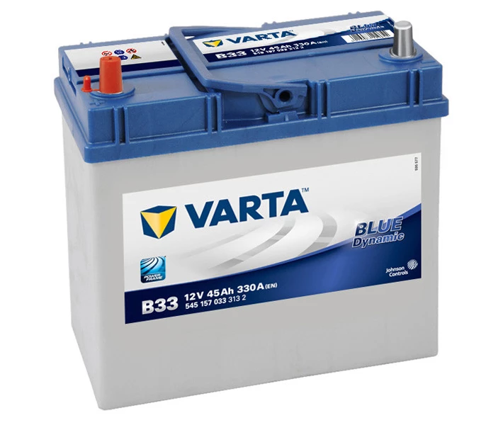 Фото - автомобільний акумулятор Автомобільний акумулятор 45Ач 330А "+" зліва VARTA (Chery МК2) VT 545157BD-VARTA