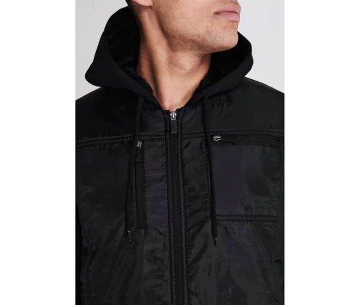 Фото - куртку мужскую Куртка No Fear Lined Zip Black XS
