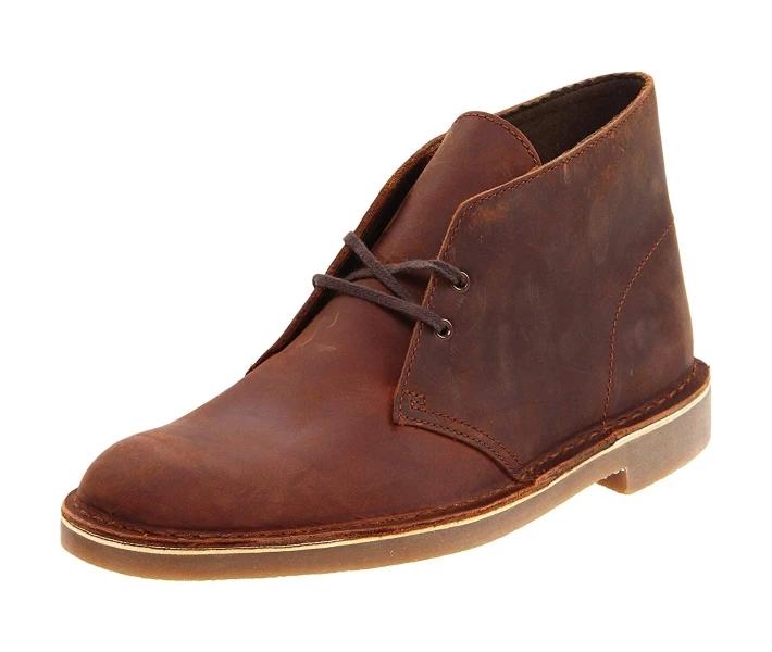 Фото - чоловічий черевик Черевики Clarks Bushacre 2 Brown Leather 44.5
