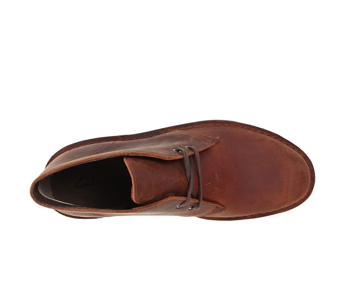 Фото - чоловічий черевик Черевики Clarks Bushacre 2 Brown Leather 44.5