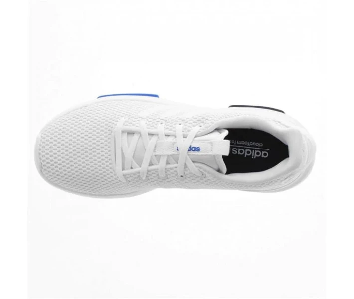 Фото - чоловічий кросівок Кросівки adidas Cloudfoam Racer Trainers Wht/Wht/Blk/Blu 42.7