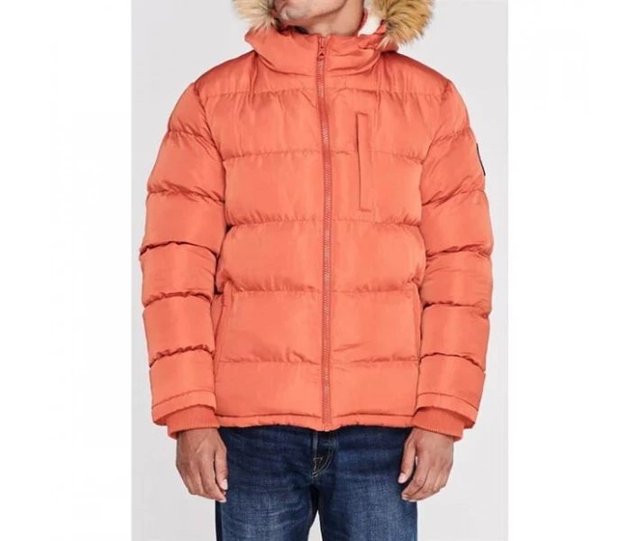 Фото - куртку мужскую Куртка SoulCal 2 Zip Bubble Orange S