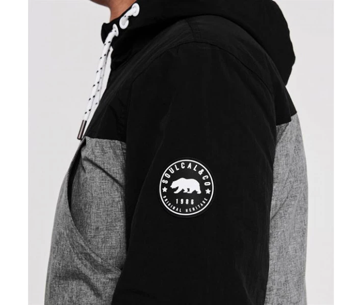 Фото - куртку мужскую Куртка SoulCal Chad Black/Grey Marl S