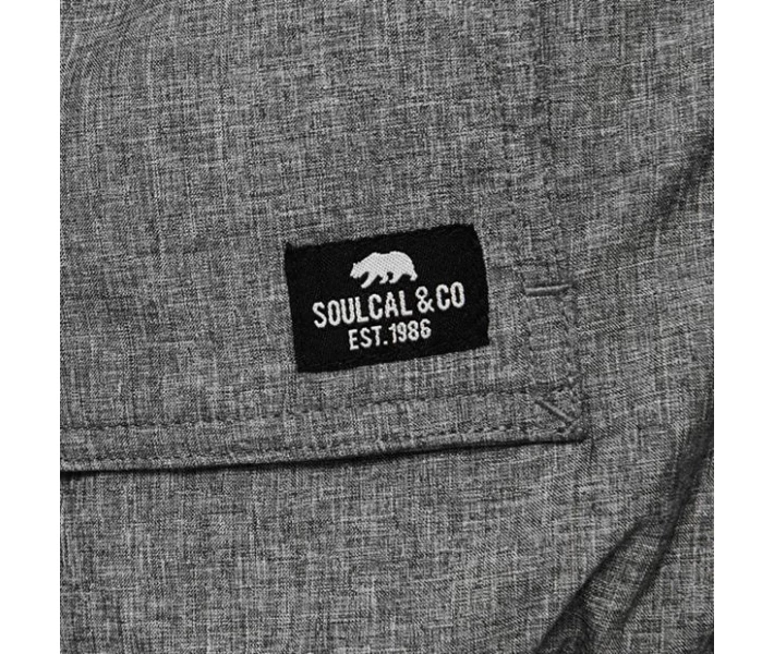 Фото - куртку мужскую Куртка SoulCal Chad Black/Grey Marl XL