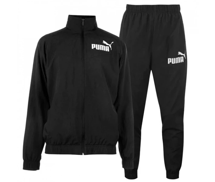Фото - чоловічий спортивний костюм Спортивний костюм Puma Woven Black / White S
