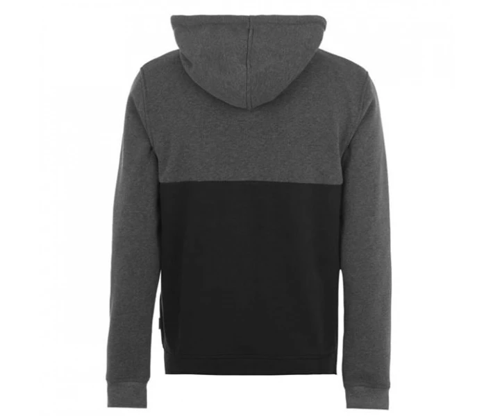 Фото - чоловіче худі Худі Lee Cooper Cut and Sew Zip Hoodie Charcoal / Blk S