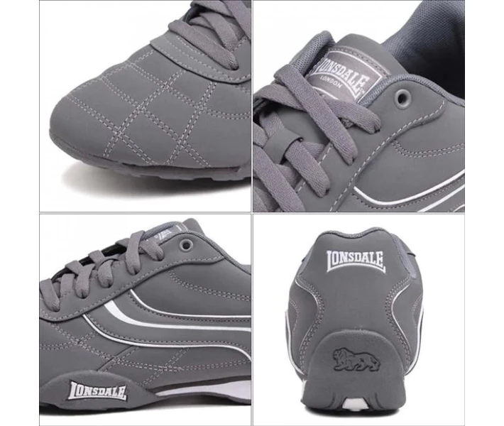 Фото - чоловічий кросівок Кросівки Lonsdale Camden Grey/White 43.5