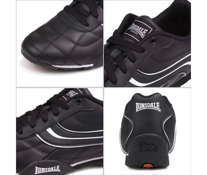 Фото - чоловічий кросівок Кросівки Lonsdale Camden Black/White 43.5