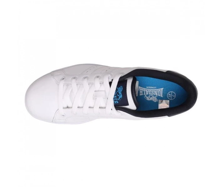 Фото - чоловічий кросівок Кросівки Lonsdale Leyton Leather White/Navy 48